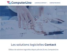 Tablet Screenshot of computerline.fr
